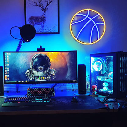 Basketball LED neon light