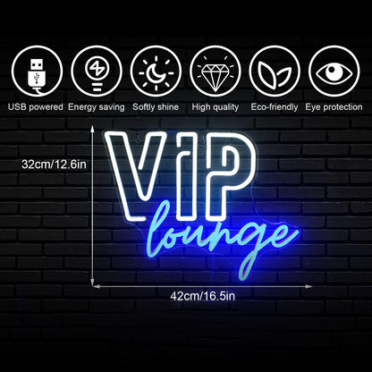 VIP Lounge Neon Sign