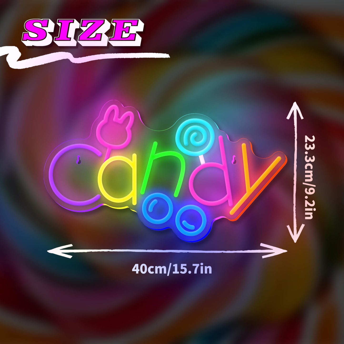 Candy Neon Light Decoration