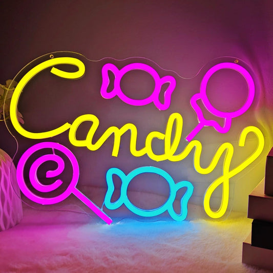 Candy Neon Sign