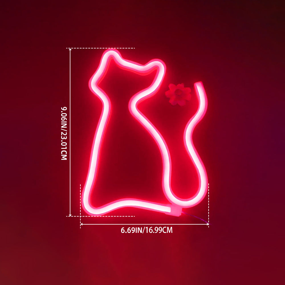 Cat Neon Light