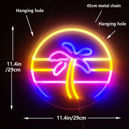 Coconut Tree Neon for Home