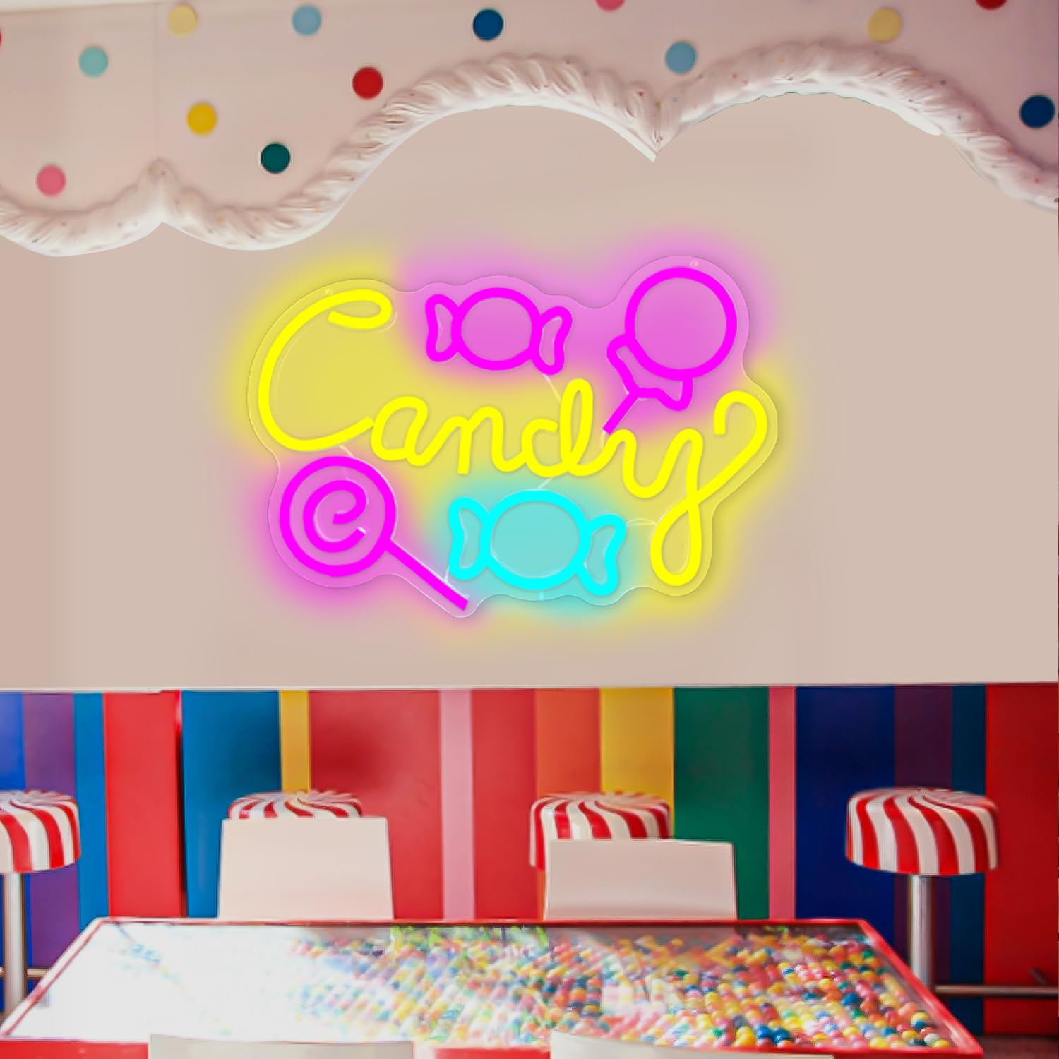 Colorful Candy Neon