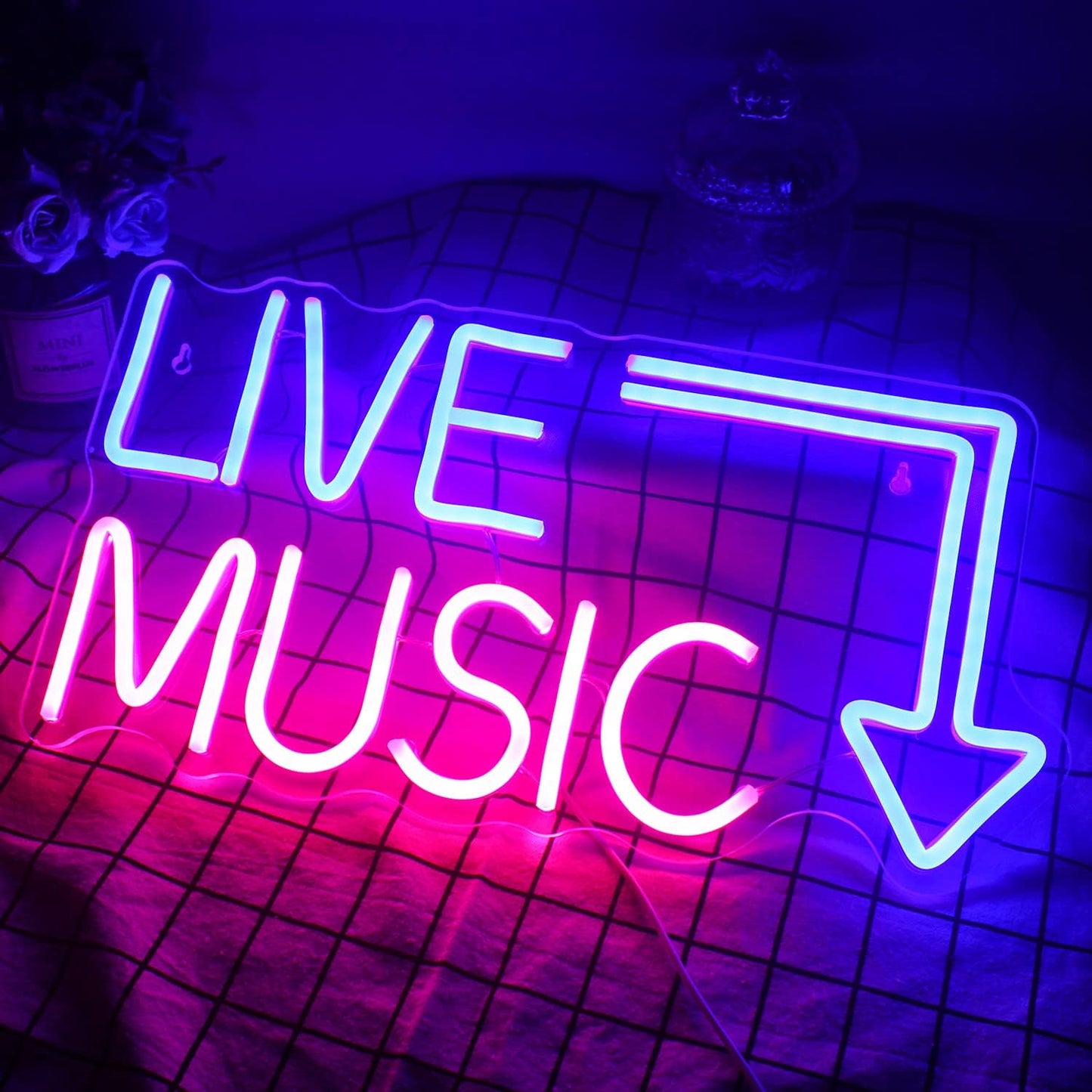 DJ LIVE MUSIC Neon