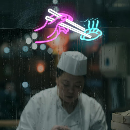 Dumplings Neon