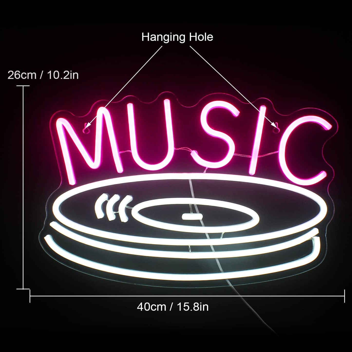 Home MUSIC and record Neon