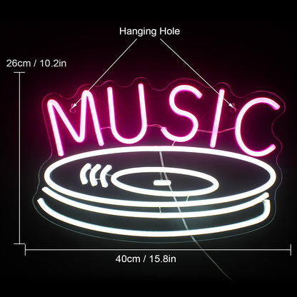 Home MUSIC and record Neon