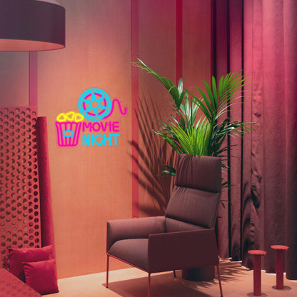 Movie Night Neon Light for Room