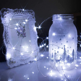 Fairy String Lights for Wedding Party Christmas Table Decor Warm White(12 Packs)