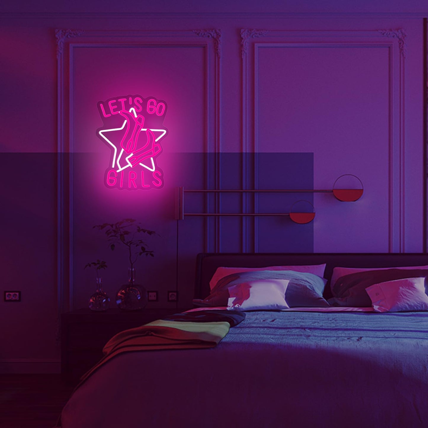 LET'S GO Girls Neon for Home