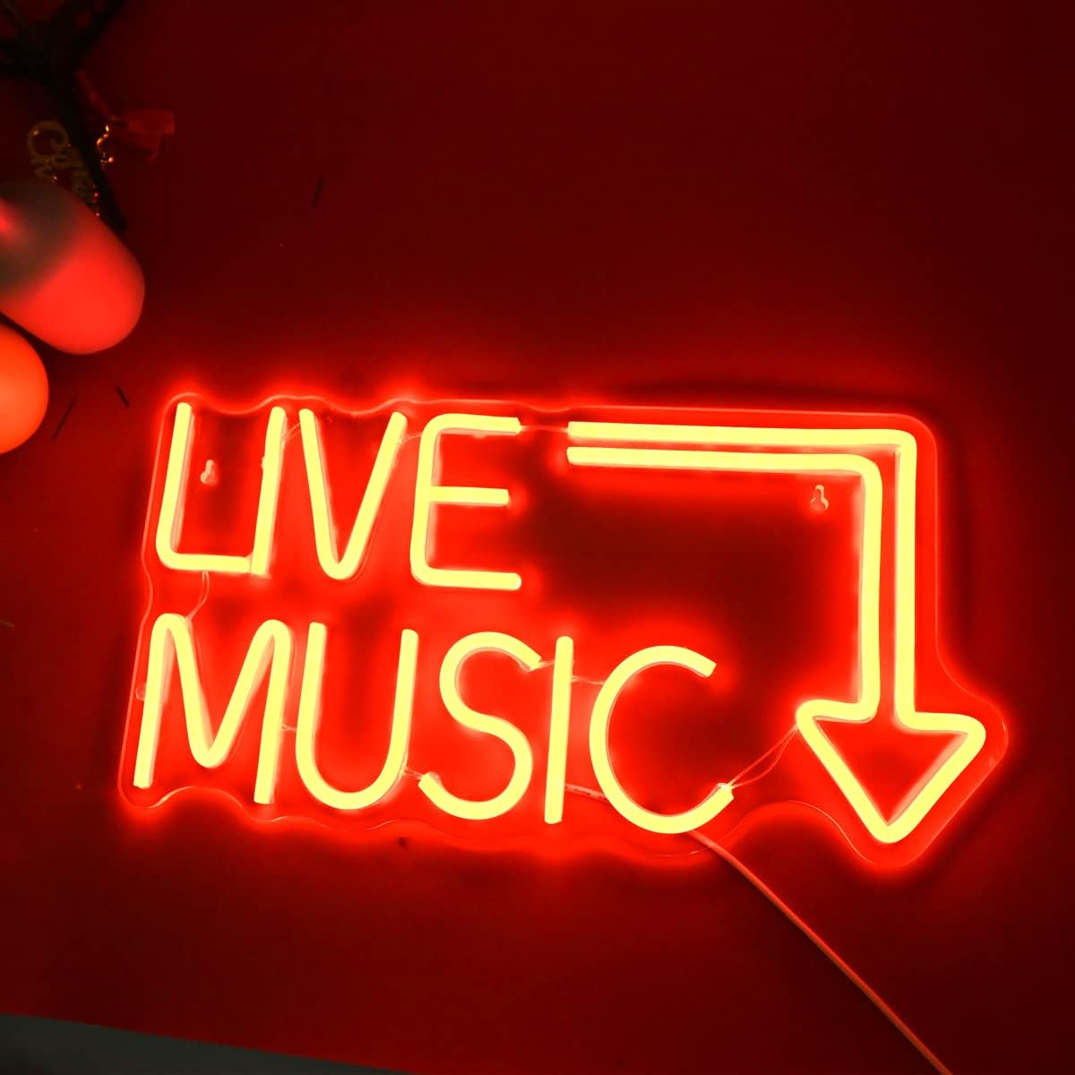 LIVE MUSIC Neon Light