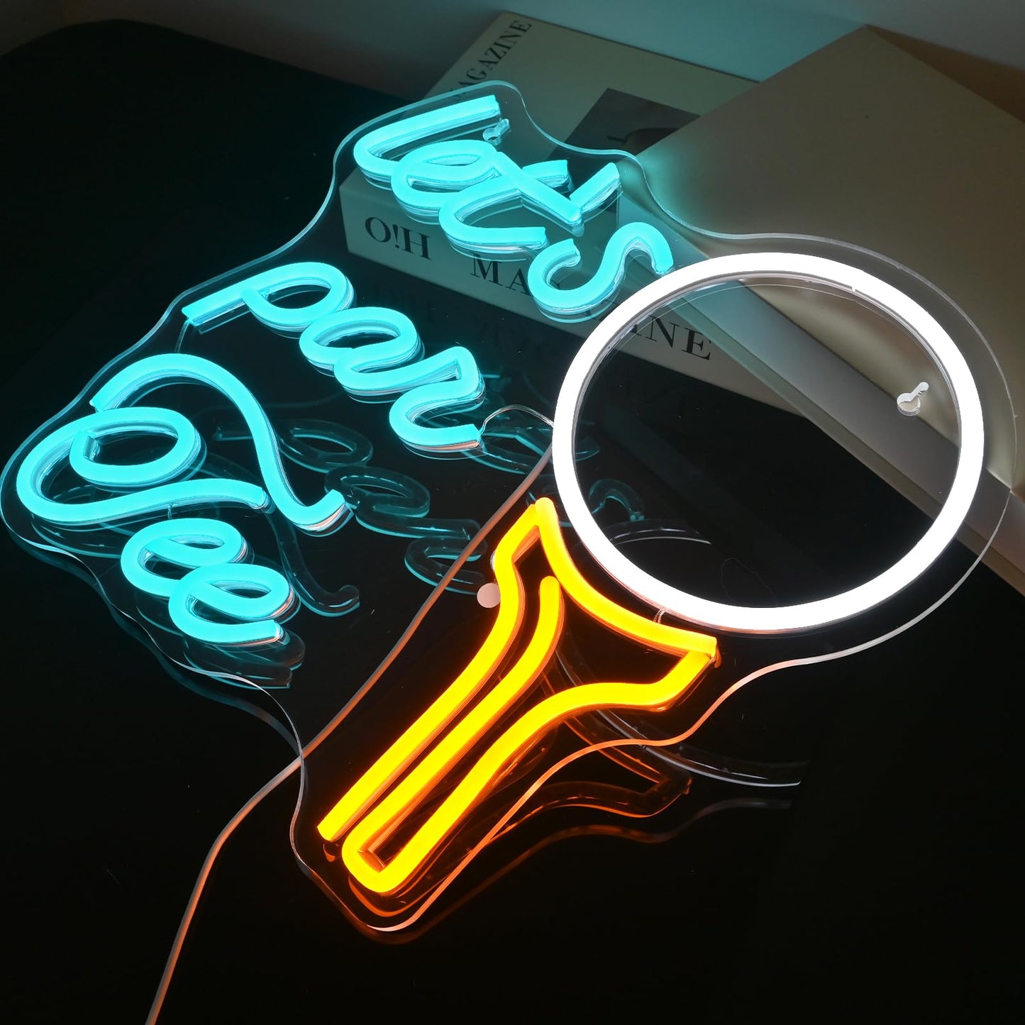 Let‘s Par Tee Neon Light