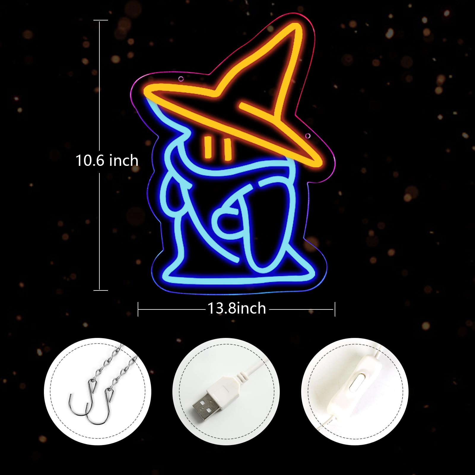 Mage Neon for Rooms
