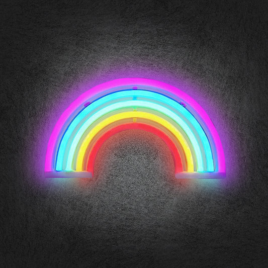 Rainbow Neon Sign