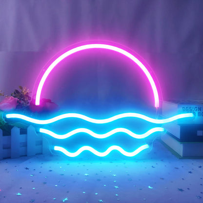 Sea Sunrise Neon Sign