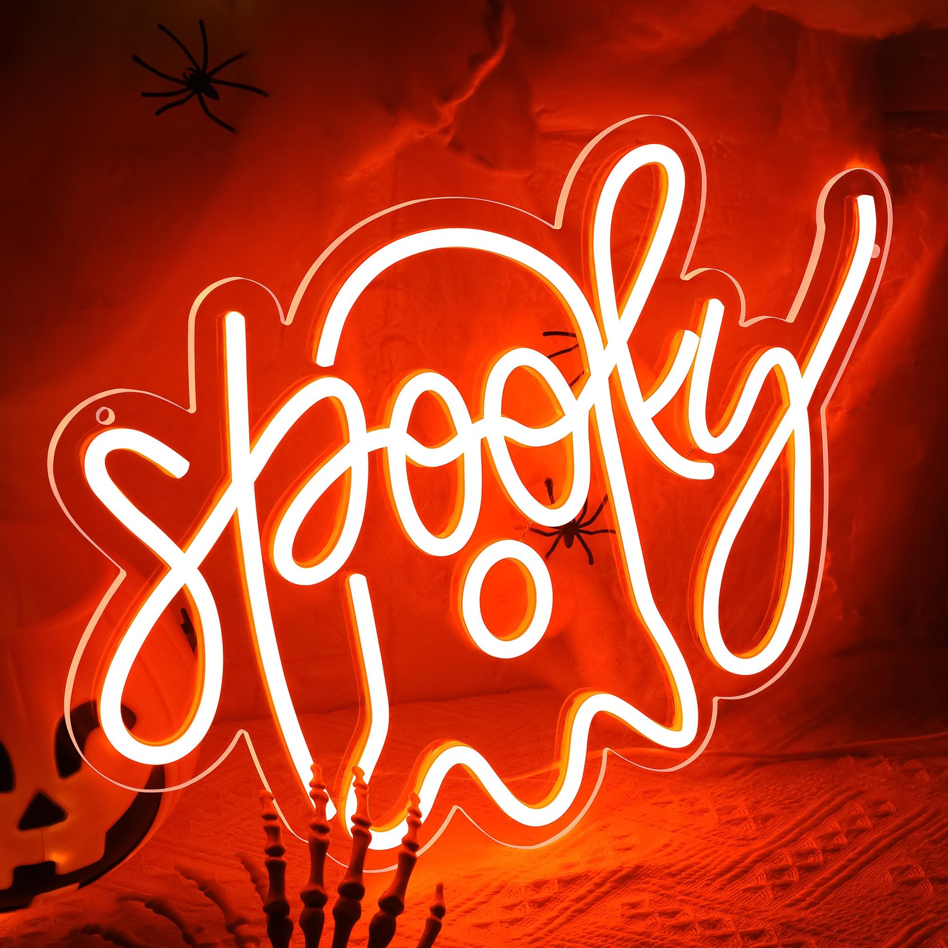 Halloween Ghost Neon Sign
