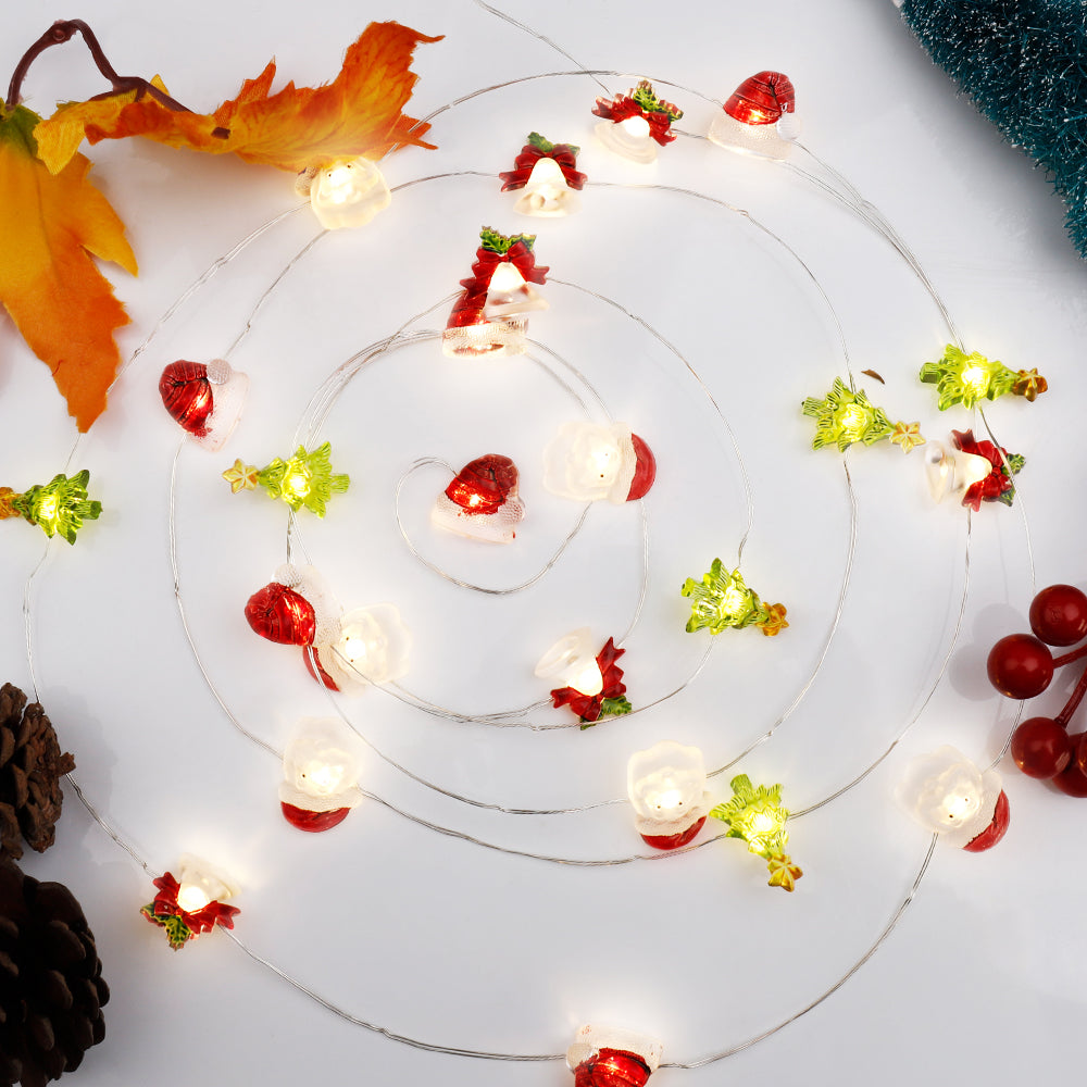 Battery-powered Mix and Match Christmas String Light  Decor
