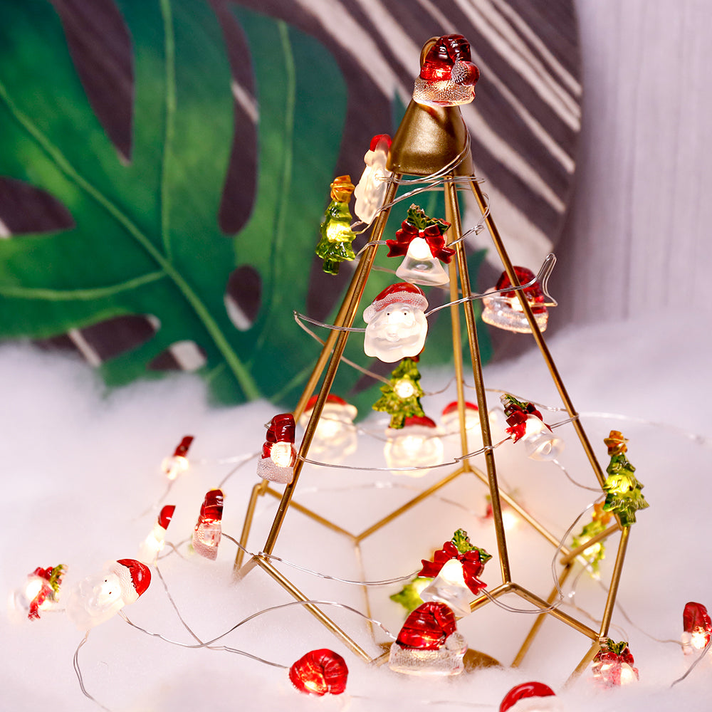 Battery-powered Mix and Match Christmas String Light  Decor