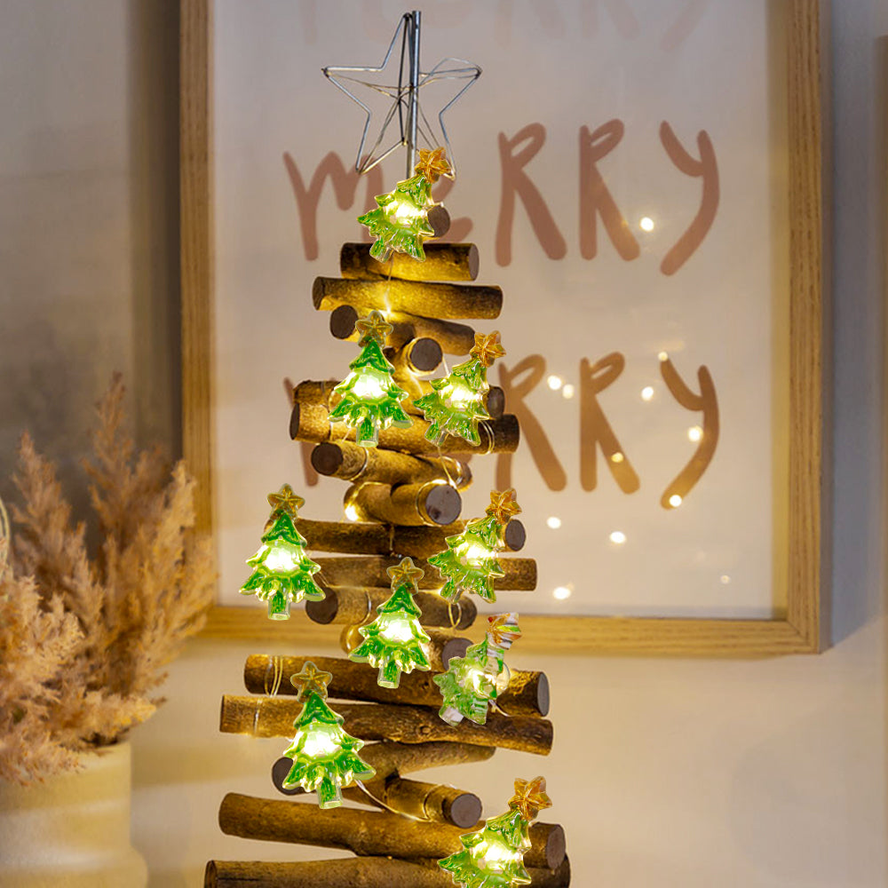 Battery-powered Fairy Tale Christmas Tree Lights