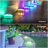 Submersible LED Light Battery Operated Pool Lights with Remote