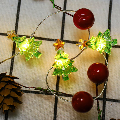 Christmas Tree Shape LED String Lights Home Garden Decor | GLODD - glodd.com