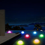 Submersible LED Light Battery Operated Pool Lights with Remote